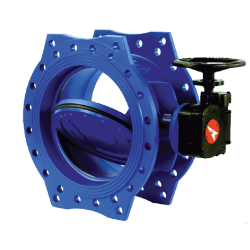 VANNE À PAPILLON DOUBLE EXCENTRIQUE DN 200 PN 10